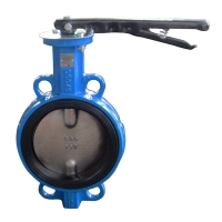 Затвор чугунный с чугунным диском и уплотнением NBR DN 150 PN 16 ручной, Seagull Арт.108114360