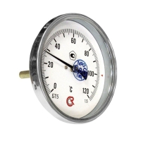 Термометр биметаллический D100 L100мм/лат.0+150/160гр.осевой Арт.184300264