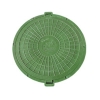 Люк полимерно-композитный ЛМ -60 круглый нагрузка 15кН зелёный Арт.273200203
